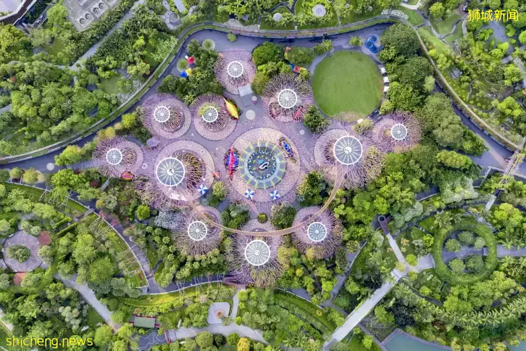 用网络热词打开狮城旅行,画风什么样