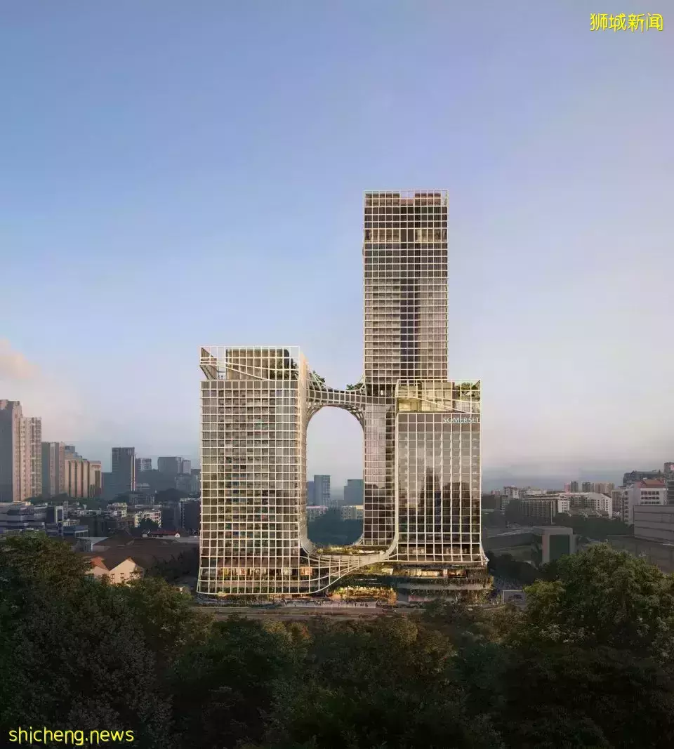 BIG設計的新加坡最高豪宅方案