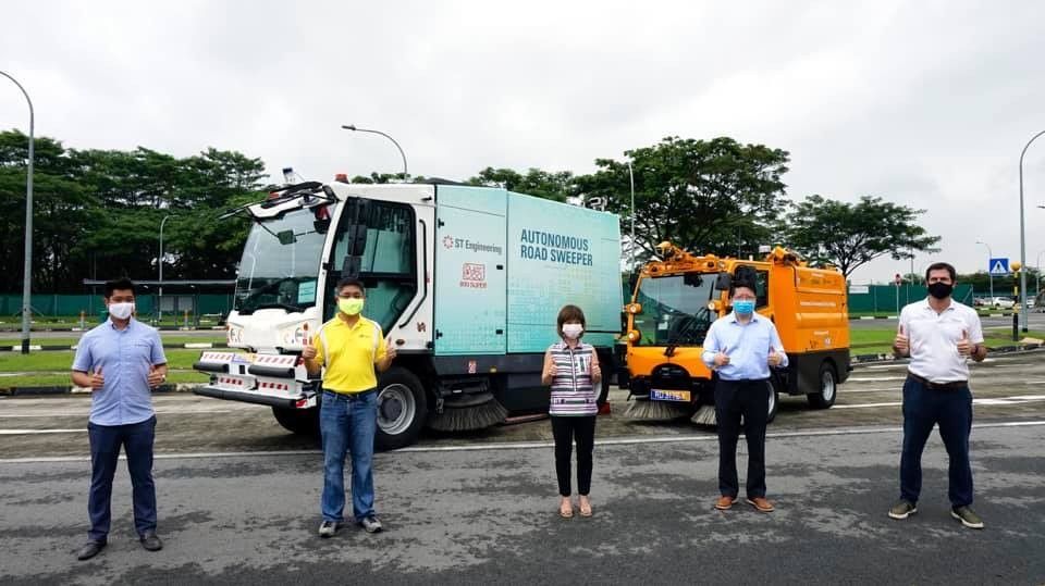 两款无人驾驶道路清扫车 将在特地区域展开测试