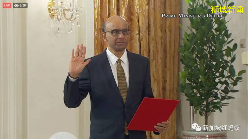 新加坡新內閣宣誓就職的精彩鏡頭，你看了嗎