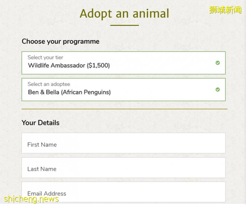 號外!新加坡可以認養企鵝、猩猩、樹懶,能帶回家嗎!