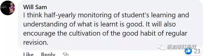 新加坡教育部宣布明年取消中小學年中會考，家長反而憂心忡忡