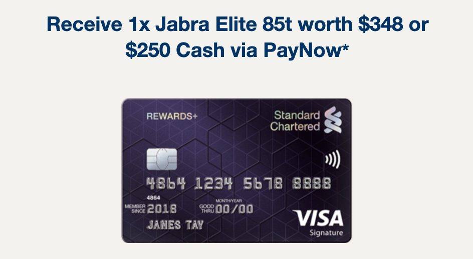 史上最強信用卡現金獎勵？！350新幣免費領！還有AirPods Pro, Jabra無線耳機等重磅禮品可選喔