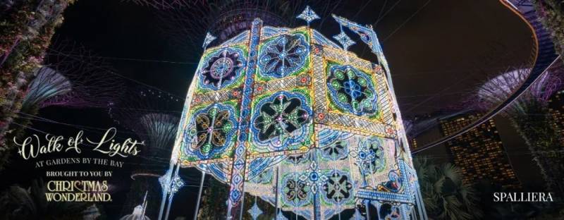 新加坡滨海湾花园圣诞仙境线上线下同开放!可以和圣诞老人通视频哟