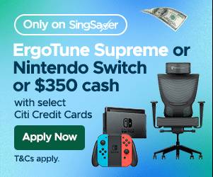 9月份新加坡信用卡申請指南：Nintendo Switch、比特幣、辦公椅、投影儀、高額現金免費送