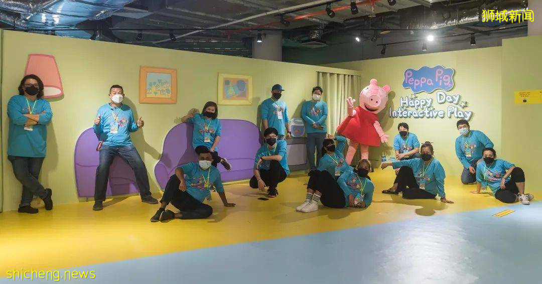 “小猪佩奇玩乐日互动特展”入驻滨海广场！学校假期多了个新去处