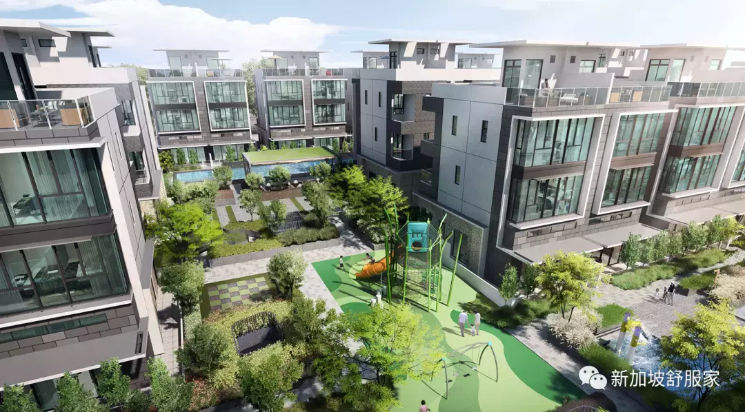 Townhouse别墅：住宅中的奢侈品！拥有高档公寓配套设施的分层地契有地住宅