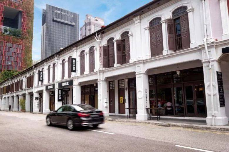 丹戎巴葛6栋相连店屋挂牌出售，叫价5780万新元