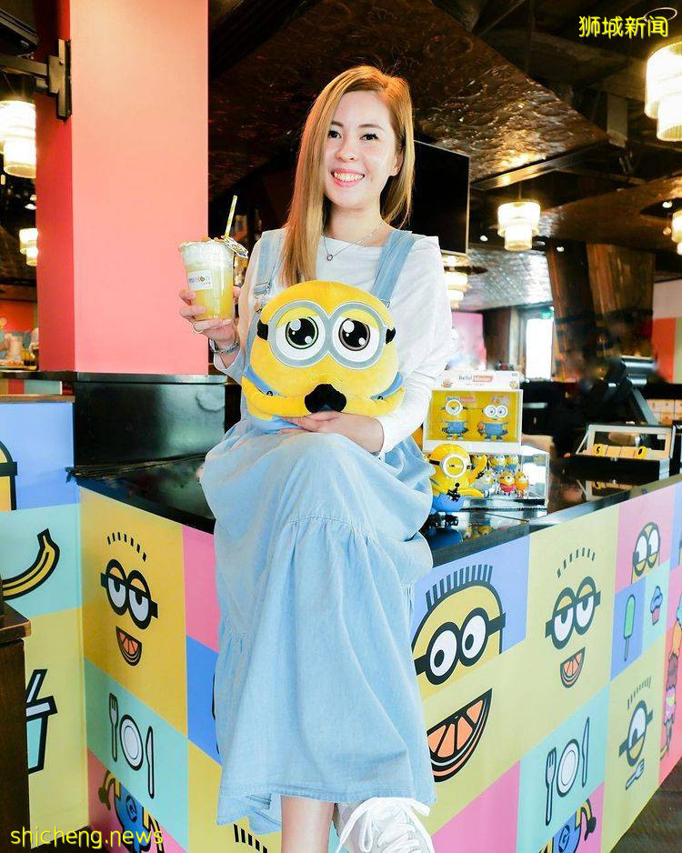 全岛首家小黄人主题咖啡厅🍌10月28日开始营业🎉跟随小黄人开启美食之旅