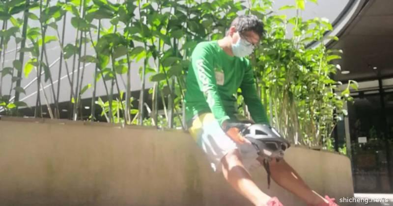 疫情期间，新加坡外卖小哥每天心酸的生活