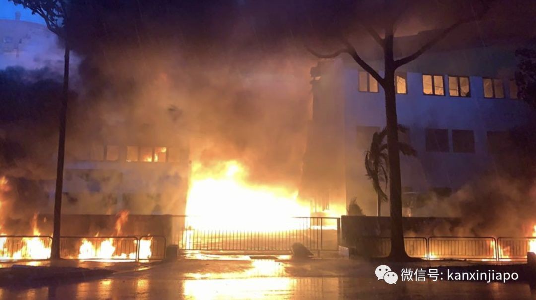 新加坡化工厂大火狂烧6小时,出动130名消防员!