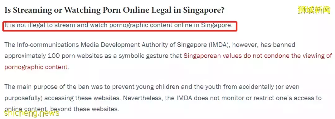 “在新加坡小贩中心里,我发现有几位老人在看小黄片!”