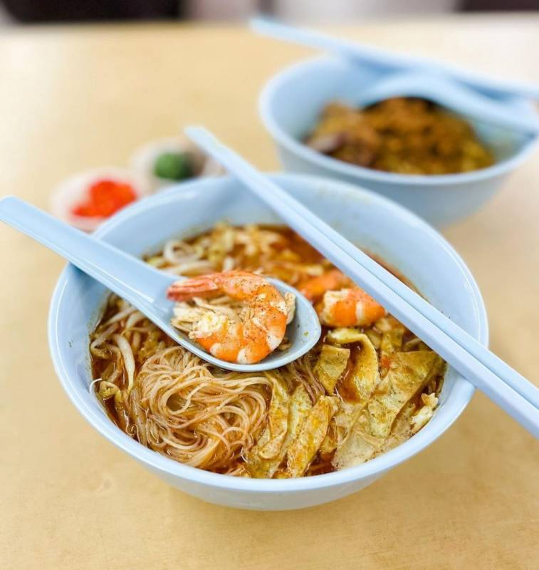 新加坡食阁里的宝藏!Sarawak Delicacy 特色叻沙+著名哥罗面🇲🇾 感受舌尖上的“砂拉越”