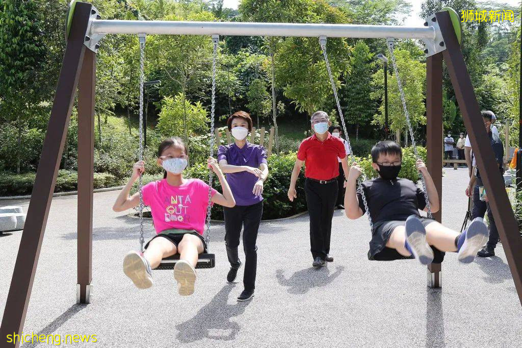 新加坡武吉甘柏公園開幕，蝴蝶園、遛狗場、山丘步道，登高遠眺好去處