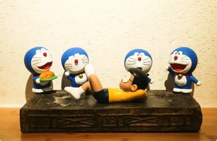 Boat Quay“同心如意火锅”,提供一系列哆啦A梦收藏品