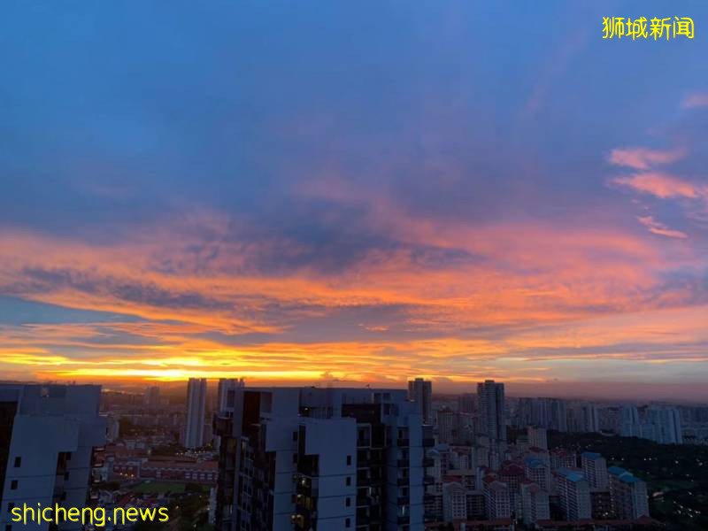 刷屏!新加坡昨天出现绝美彩虹,副总理也忍不住转发!