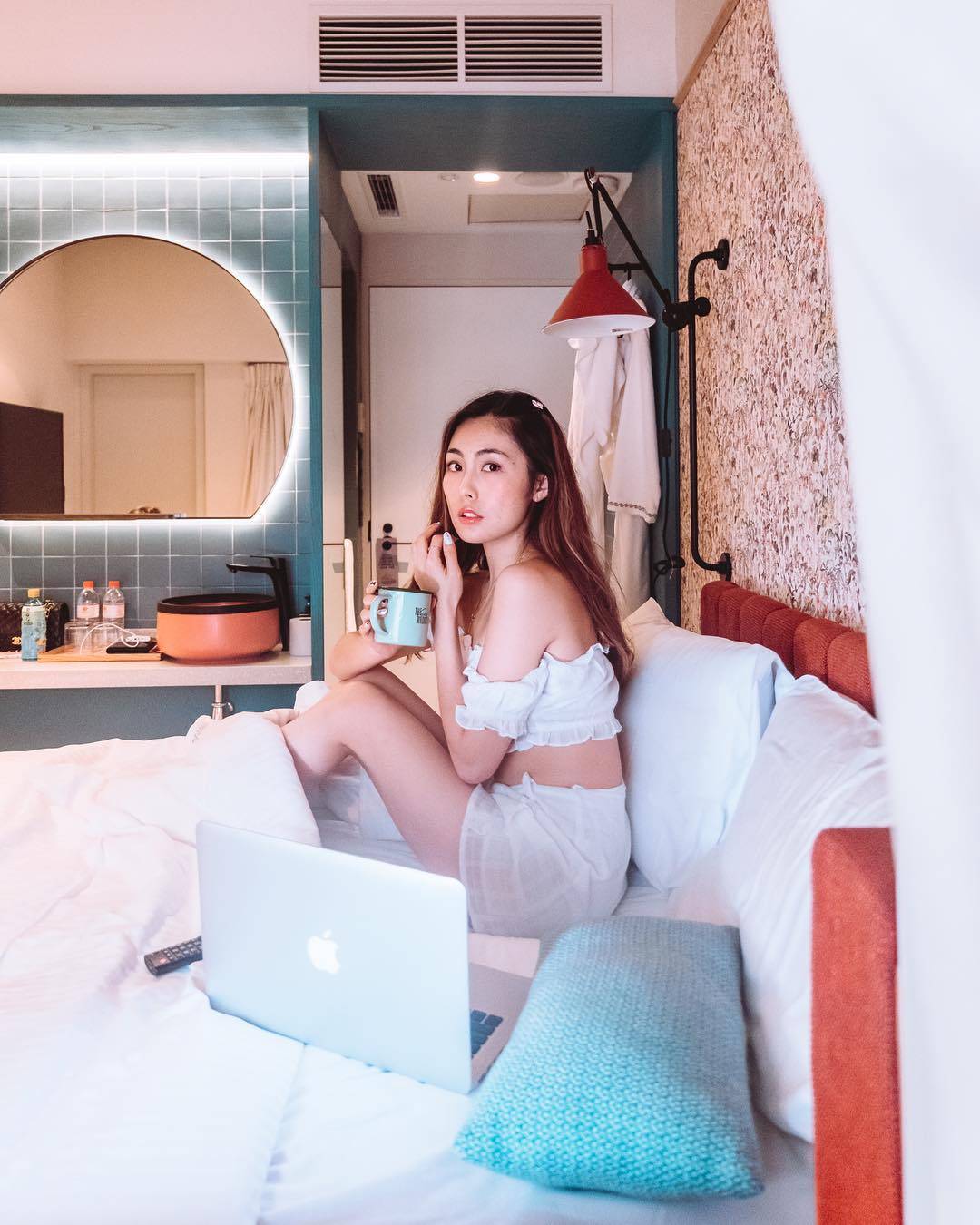 Ins風滿滿📷The Great Madras酒店複古時髦，泳池粉紅外牆超好拍⛱享受國外度假Feel☀