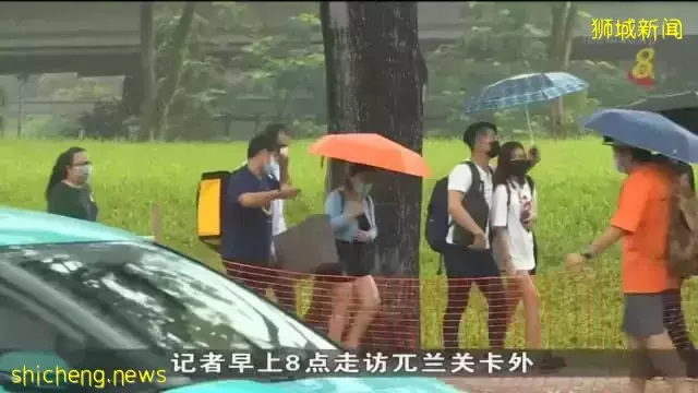 耶稣受难日长周未 兀兰关卡昨早外人龙涌动