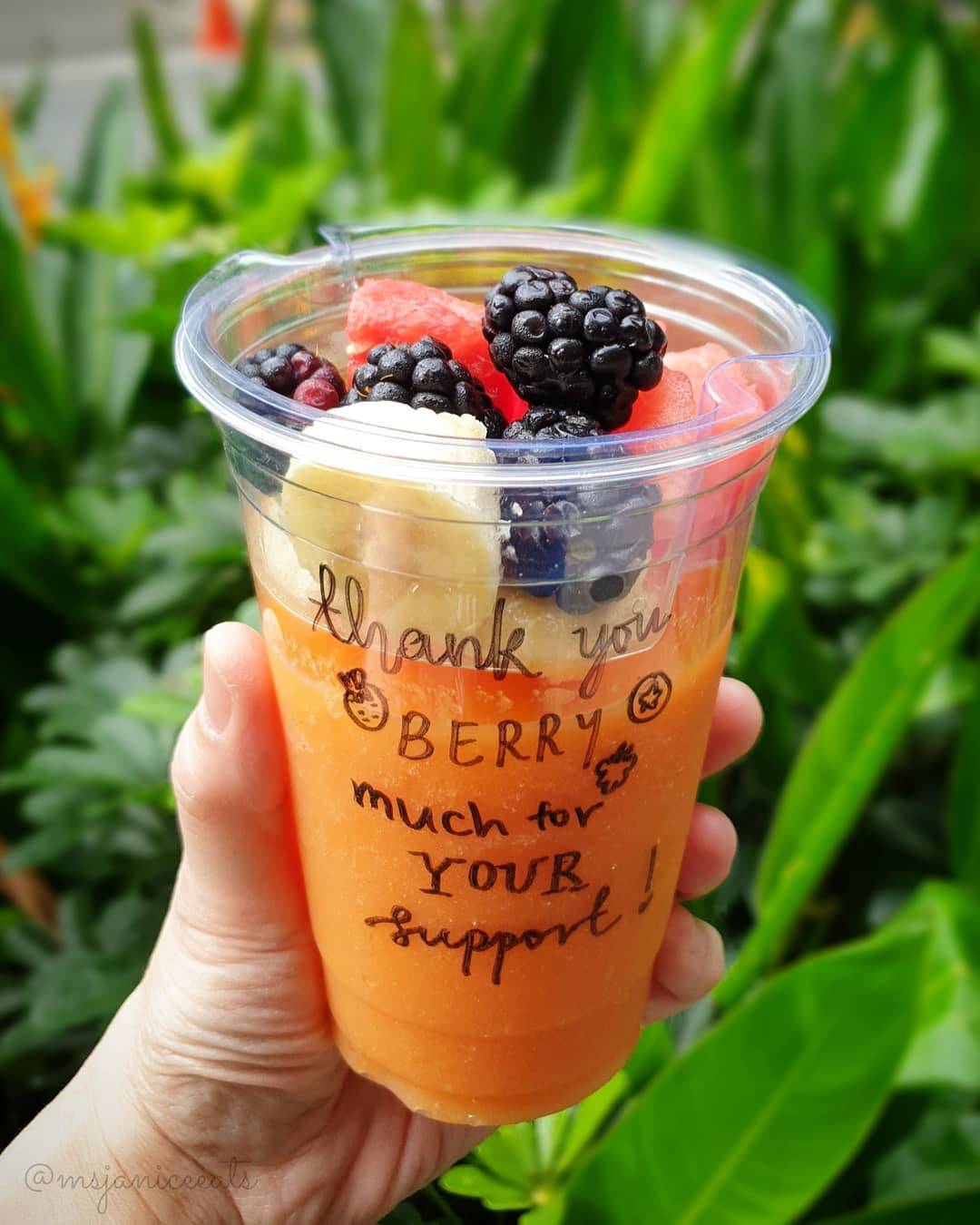 好喝又不胖！創新概念果汁店“Jus Juice It！”鮮榨果汁+新鮮水果做Topping🤤 清爽+健康太犯規啦