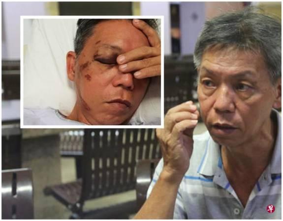 疑遇上“碰瓷”党 德士司机被打至头骨裂 留后遗症