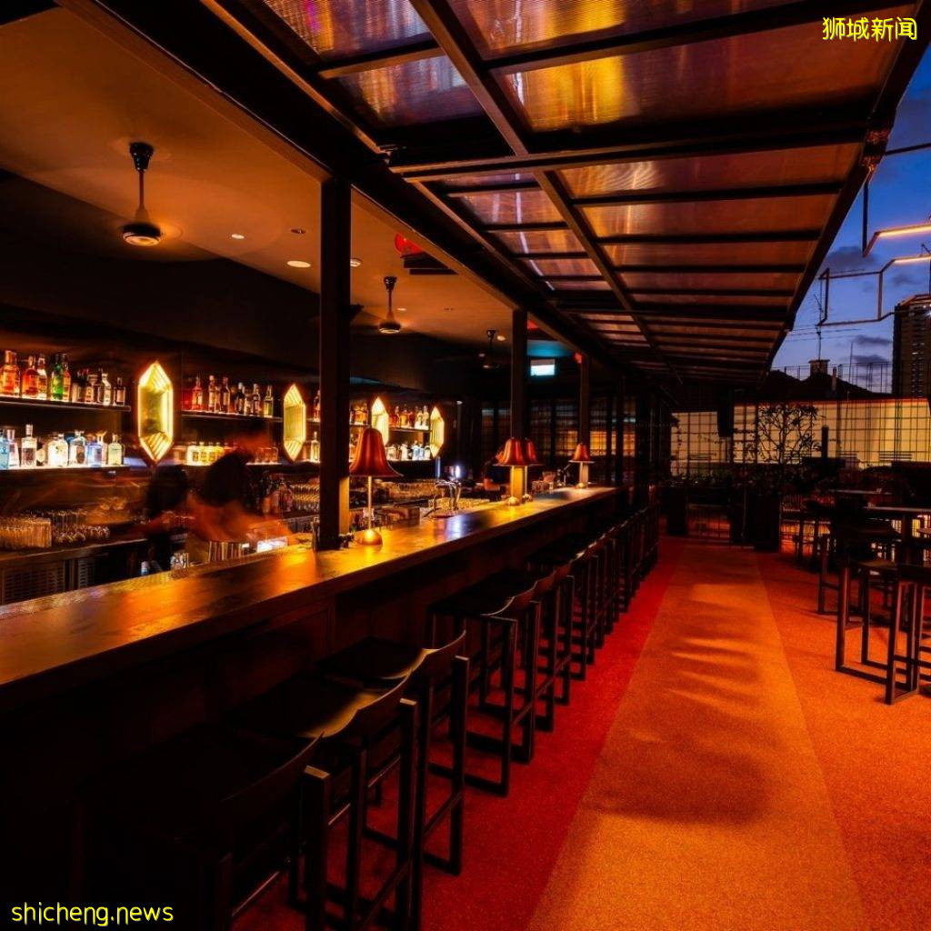 Tanjong Pagar屋頂酒吧“Levant”🍸四樓天台美景、小酌幾杯，感受地中海異國風情✨