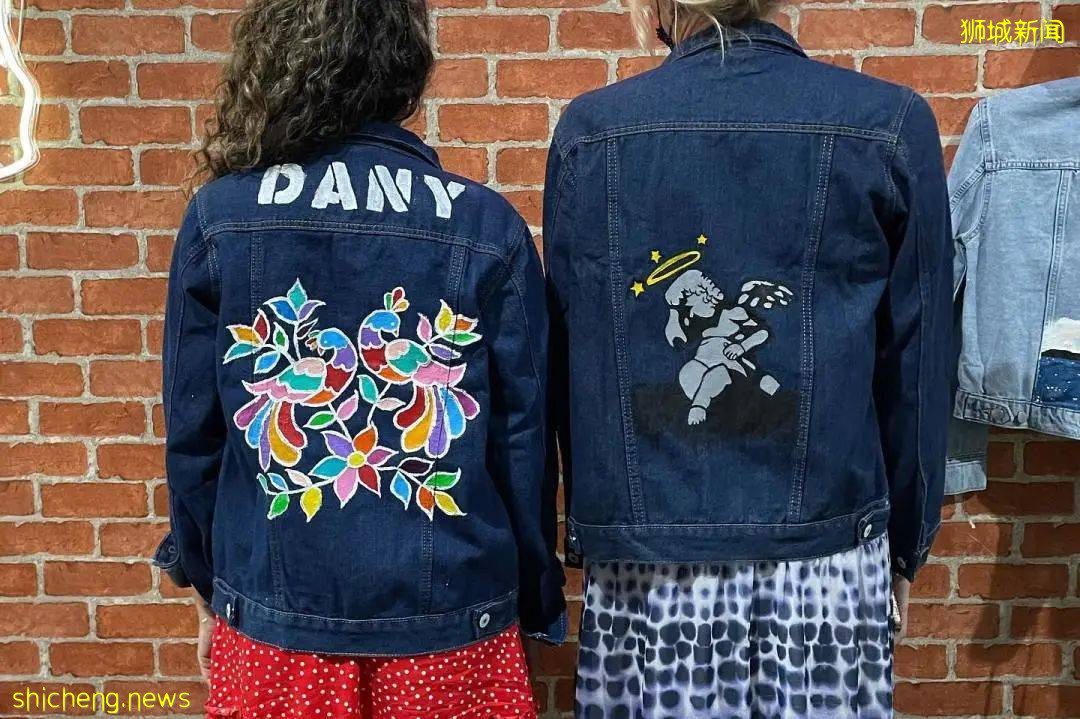 酷！新加坡也能DIY手绘牛仔亲子装啦！4岁以上小朋友就能上手