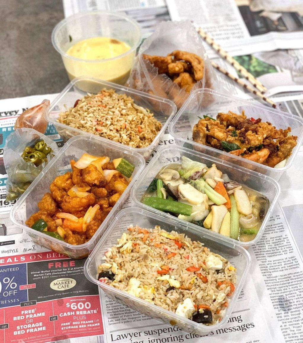 烏節路老字號煮炒“新食站小廚”💥鹹蛋排骨飯外酥裏嫩+鹹香濃郁🤤吃貨的天堂