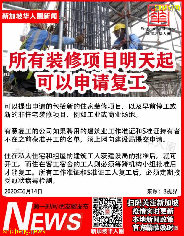 新增407例！客工宿舍持續傳播病毒，新加坡7月可能達5萬例!