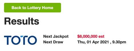 新加坡多多再次滚雪球,下一期头奖上看8百万