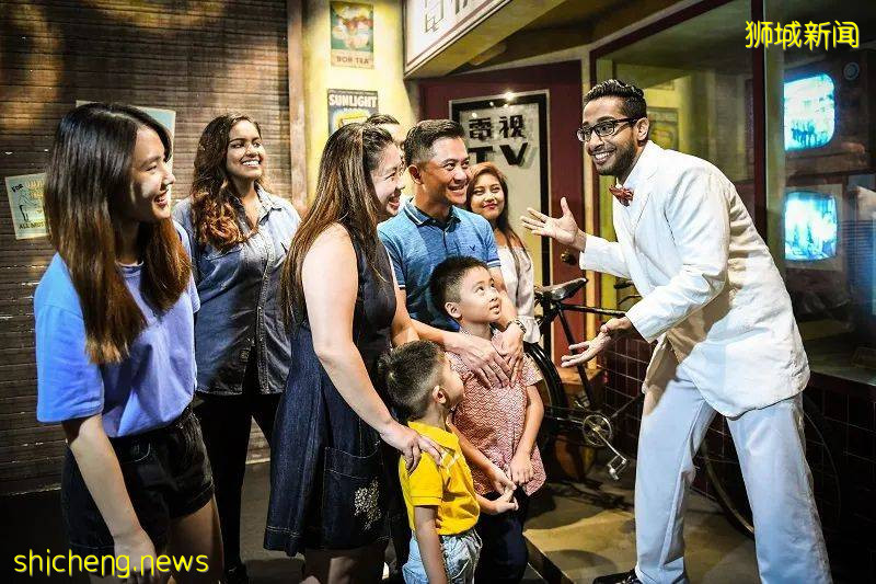 与杜莎夫人蜡像馆一起进行时空旅行,了解新加坡历史