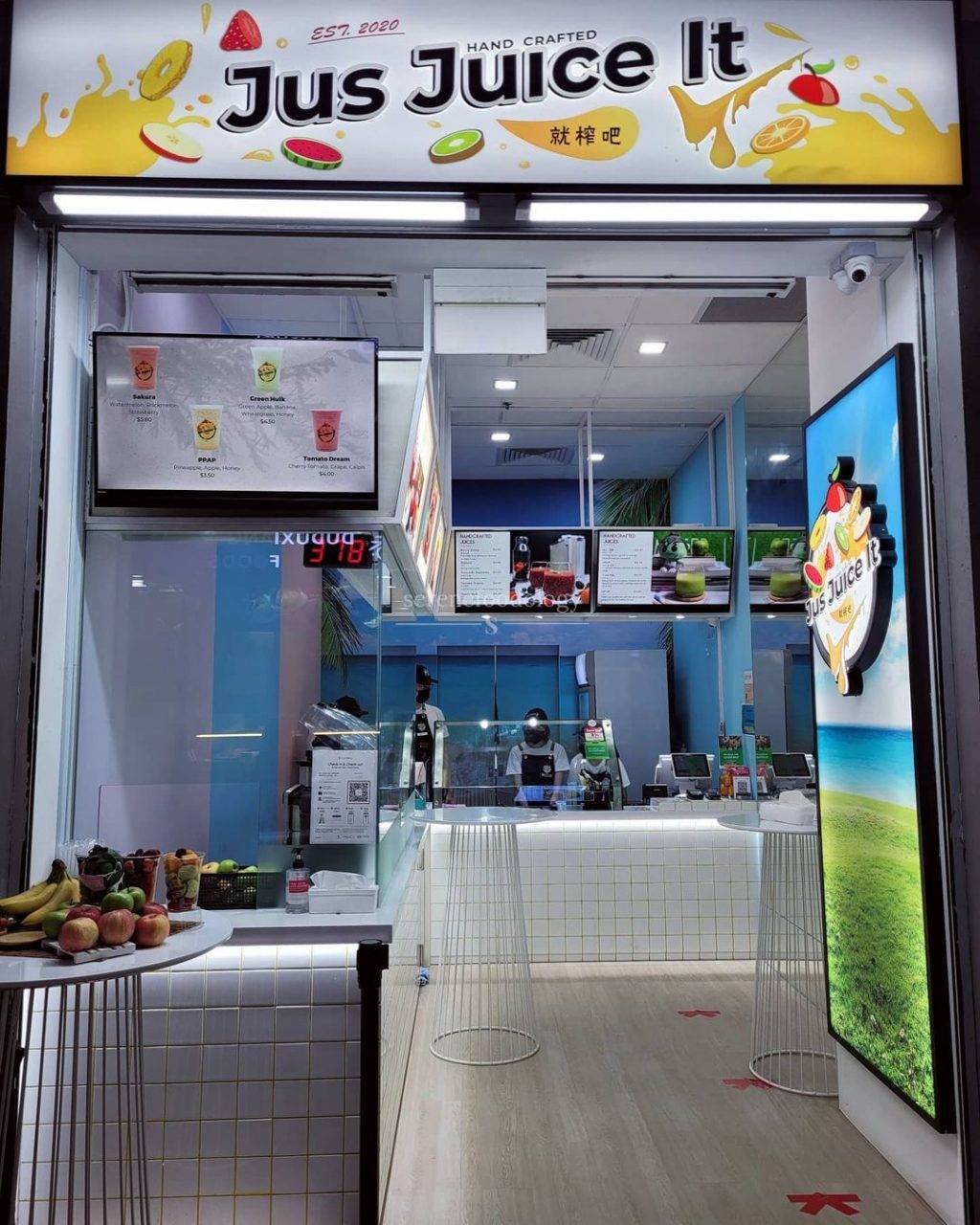 好喝又不胖！創新概念果汁店“Jus Juice It！”鮮榨果汁+新鮮水果做Topping🤤 清爽+健康太犯規啦