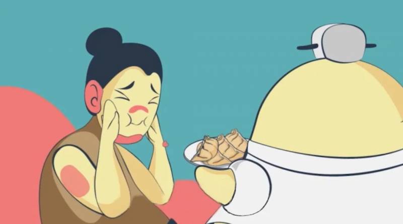 卡其说冬至，全家团圆吃汤圆