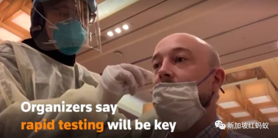 世界經濟論壇5月將在新加坡舉行,外國記者體驗濱海灣金沙備選會場有多安全