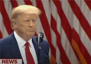 美記者感歎:特朗普害怕了!