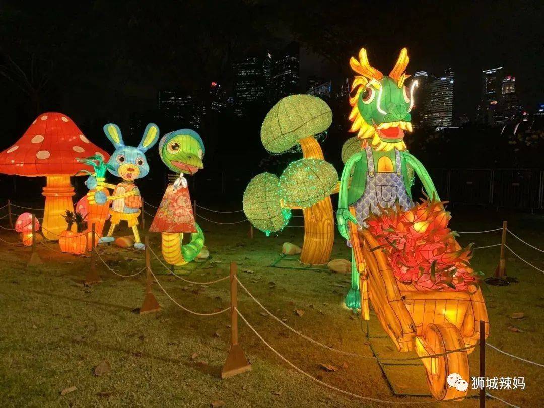 新加坡這些地方春節亮燈，美過牛車水！第4個像後宮庭院