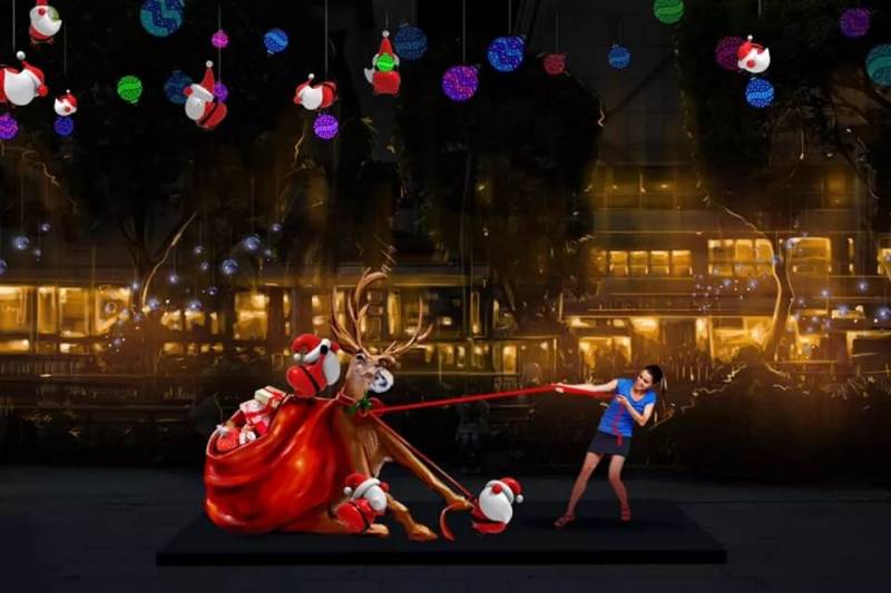 史上最盛大！乌节路已经为圣诞打扮起来了