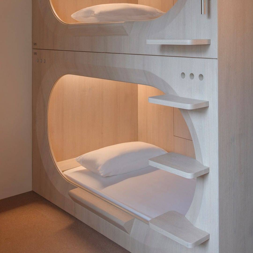 體驗膠囊旅館🛏KINN Capsule Hotel🔑小而美極簡風格、打造完美私人時光,每晚$40起💸
