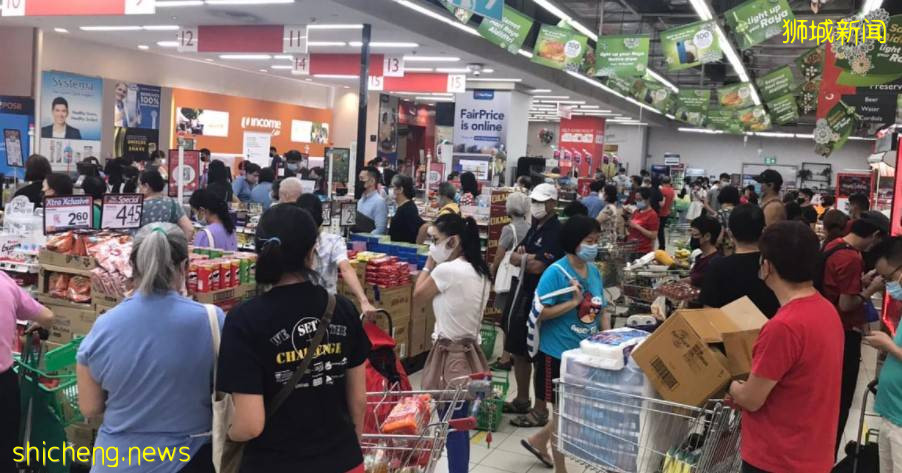 政策之下新加坡再现买潮！职总超市：货存充足