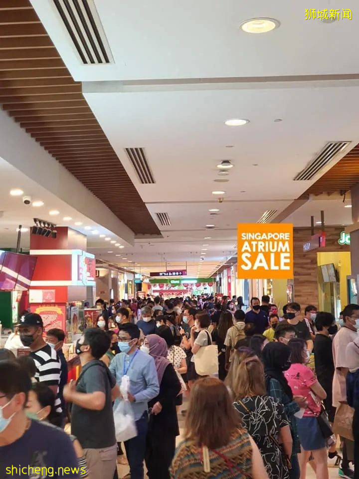 震驚！人從衆𠈌，疫情之下新加坡周末多處現大規模人潮