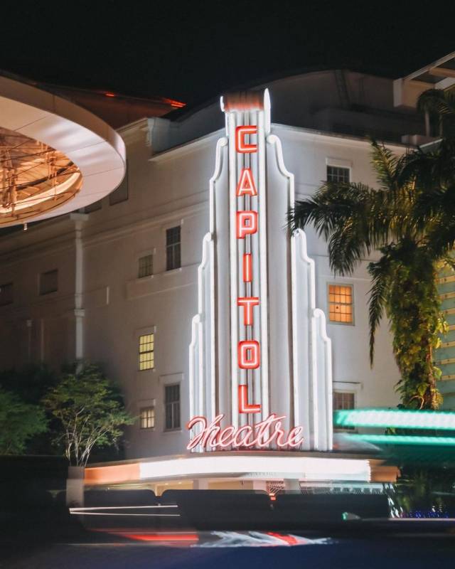 新加坡最古老影院🎬 Capitol Theatre 華麗變身，成爲時尚高逼格打卡點