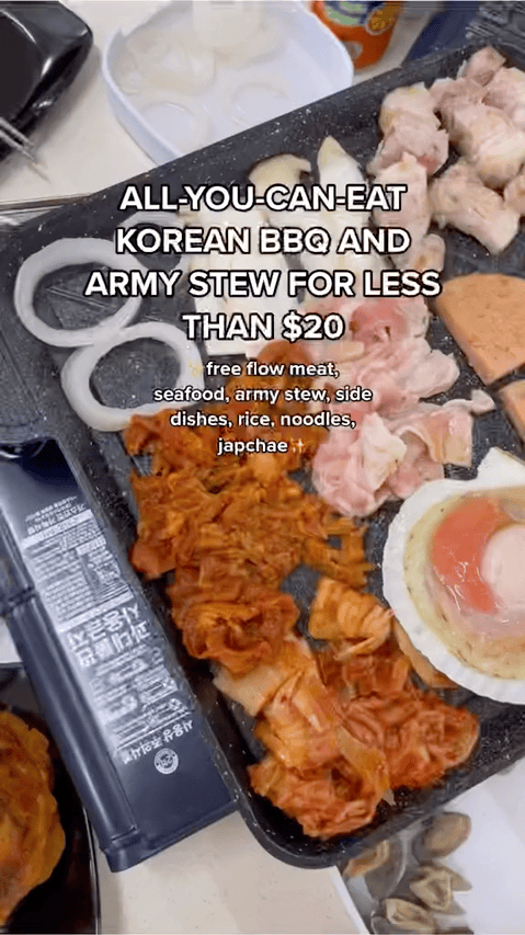 只要S$15.9/人起的韩式平价BBQ自助@Bedok North,海量食材&部队锅吃到爽