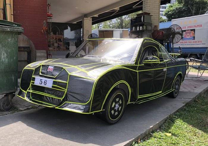 ◤寶馬撞店◢ 死者葉振銘父親 紙紮跑車 燒給兒子