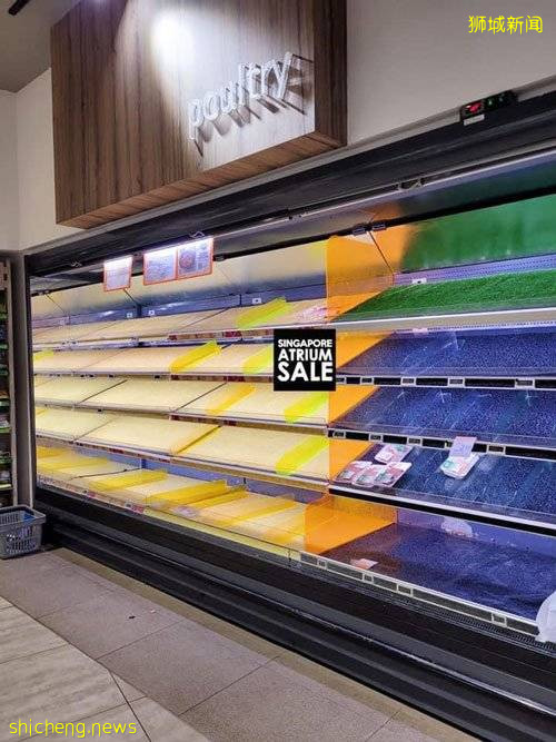 新国市民纷抢粮 厕纸再次卖到光