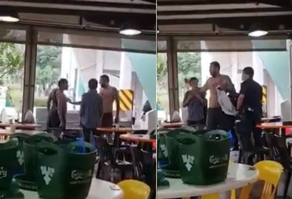 醉汉脱衣叫嚣   与酒友大打出手   反遭酒瓶砸头 