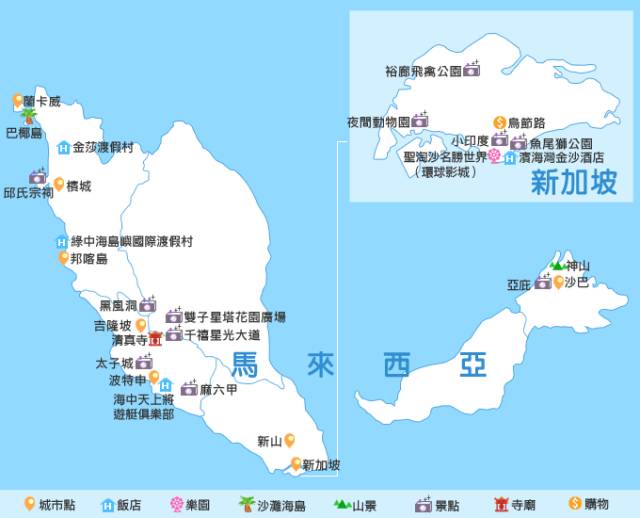 玩转新马，不一样的体验，超值5晚7日游