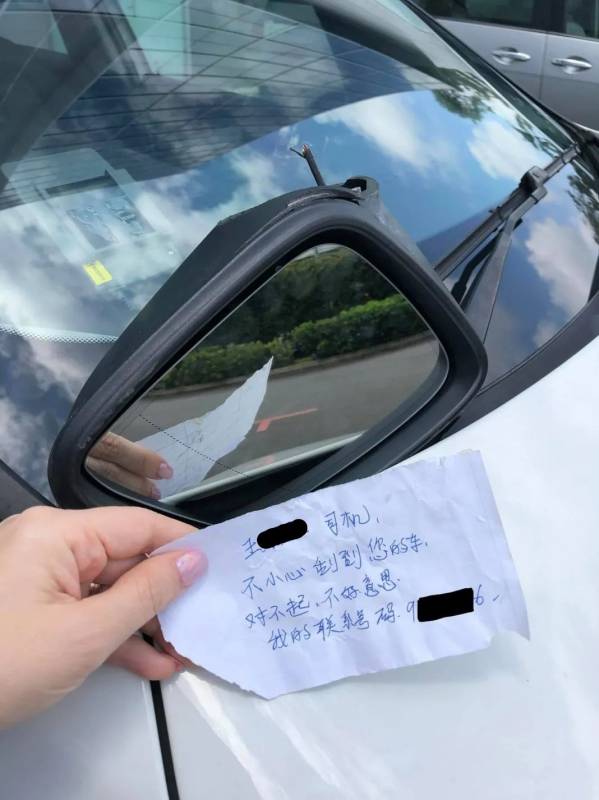 新加坡美女主播:“吓!中国卡车司机撞坏了我的宝马车...”