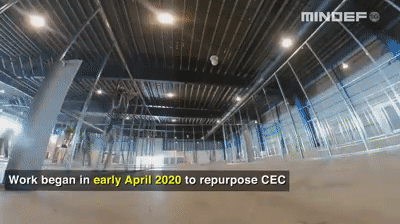 新增X例,累计X例|新加坡2700人方舱紧急使用,中国协助建设3天交付被夸神速