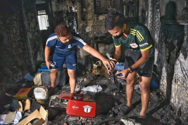 鄰居家失火無家可歸 3姐妹上網助籌款