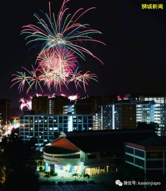 疫情籠罩2020新加坡國慶,絢爛煙花全島怒放,祈禱平安,瘟疫退散