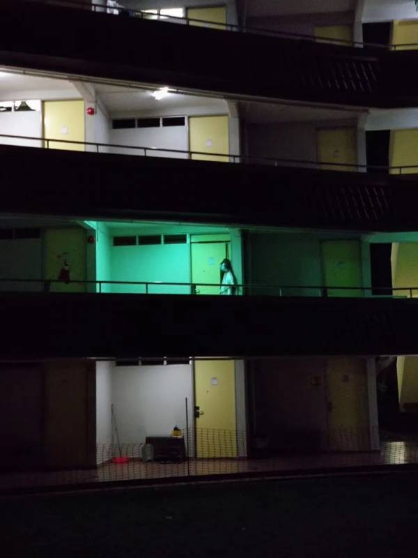 萬聖節夜晚在 NTU 走了一圈兒,我差點兒嚇出心髒病